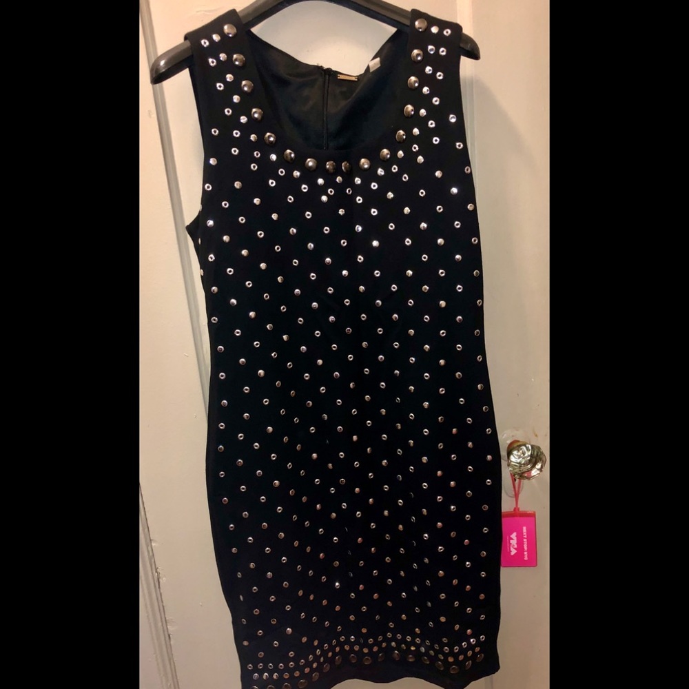 GORGEOUS STUDDED Tahari Dress 👗 Worn Once!
